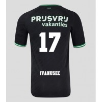 Camisa de Futebol Feyenoord Luka Ivanusec #17 Equipamento Secundário 2024-25 Manga Curta